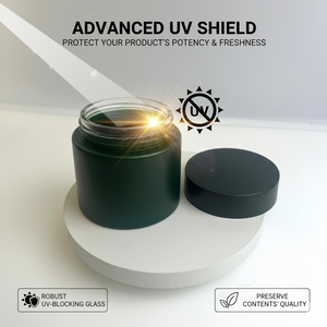 Pot en verre noir Archibald Custom Dome Cap, Wizard Trees Jars <span class=keywords><strong>Cali</strong></span>, 50 ml, 100 ml, 200 ml, pour emballage de tabac, herbes, bourgeons, pot en verre UV - Product Image 5