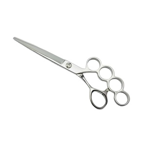 HK55 7,0 Zoll profession elle neue Design-Stil Haustier pflege Schere Schere Hund Katzen fünf Ringe Finger über 3 Pelz Friseursalon - Product Image 1