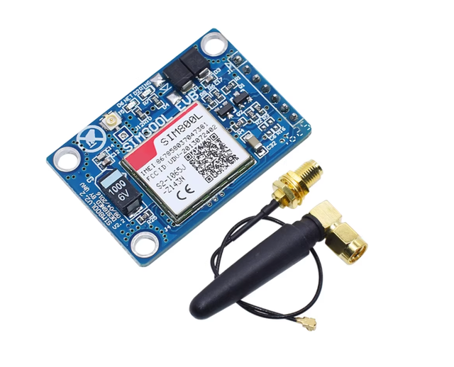 SIM800L Module Replacement for SIM900A SMS Data GSM GPRS Quad-Band Works with 5V Serial