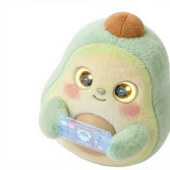 AI Emotional Robot Toy Desktop Interactive Companion with Expressive Responses & Educational Chat Plush Material 31-50cm Height