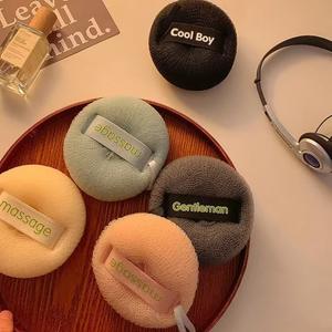 Bola de Baño 2 en 1 con Diseño Ovalado Moderno, Función de Burbujas Anti-Dispersión, Material de Poliéster Duradero para Baño - Product Image 2