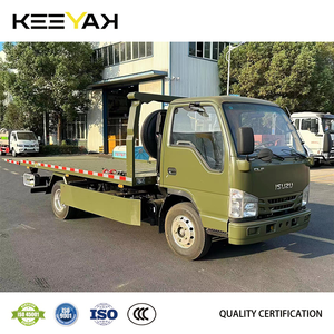 Nouveau camion de remorquage manuel ISUZU Diesel 100P avec élévateur de roues, capacité de 2 à 8 tonnes, remorquage arrière, fabriqué en Chine, bonne qualité - Product Image 5