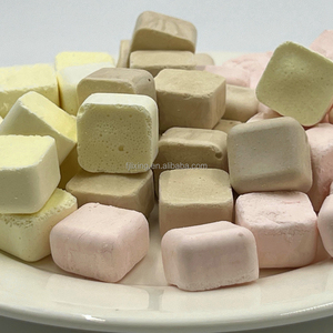 Vente en gros de bouchées de crème glacée lyophilisée à la fraise, à la mangue, au chocolat et à la vanille, étiquette privée OEM, crème glacée lyophilisée - Product Image 3