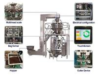 Machine d'emballage automatique de glaçons de sac en plastique 5g 1kg 2kg 5kg Machine d'emballage de glaçons d'usine