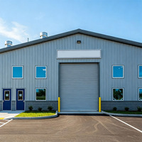 Bâtiment Moderne Préfabriqué en Acier Personnalisé : Appartement, Entrepôt, Garage, Atelier – Conception Antisismique, Longue Durée de Vie