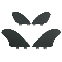 Quad Set 4 pcs/set RM Honeycomb Fiberglass Surfboard Fins