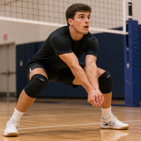 Genouillères de protection épaisses anti-collision OEM pour le volley-ball, le football, la danse, la course à pied et le cyclisme