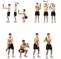 TW KB13 4-40kg Clubbell en acier robuste, revêtement poudré, équipement de fitness réglable, clubs indiens de golf, emballage en boîte, fabriqué en Chine