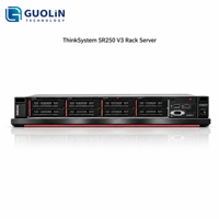 Serveur Réseau Compact 1U pour Petites Entreprises Lenovo ThinkSystem SR250 V3 Original, Socket Unique, DDR5, Stockage