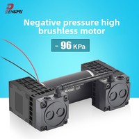 Pompa Diafragma Bebas Oli Listrik Tanpa Sikat 12V Kecil Tekanan Negatif Tinggi 24V G7BL-2 Tandem 7006 Tahan Minyak Dapat Disesuaikan
