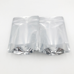 custom clear metallic ziplock bags for Coffee