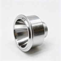 Réflecteur LED à lampe unique de conception optique professionnelle, en alliage d'aluminium CNC, angle de sortie précis, OEM