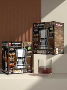 Cafetière Électrique Multifonctionnelle Hoffmans 1200W 220V 1,5L 15 Tasses en Acier Inoxydable pour la <span class=keywords><strong>Maison</strong></span> en Afrique - Product Image 2