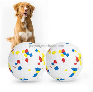 ETPU mainan gigitan anjing hewan peliharaan, tahan lama ringan pelampung padat ramah lingkungan tahan gigitan bola mainan anjing - Product Image 1