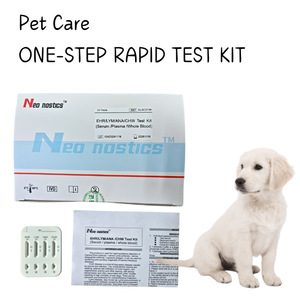 Kit de prueba combinado de venta directa de fábrica EHR-Ab/LYM-Ab/ANA-Ab/CHW-Ag 4 en 1 para detección para veterinarios Tira de prueba rápida de antígeno - Product Image 6