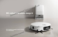 НОВЫЙ Робот-пылесос Xiaomi Mijia 6 OMNI с функцией самоочистки, мощностью всасывания 28000 Па, ИИ-системой предотвращения препятствий, камерой для мониторинга и обнаружения, для уборки дома