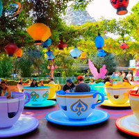 Manèges de Parc d'Attractions : Manèges Tasses à Café Rotatives pour Enfants à Vendre