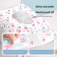Housses de siège de toilette jetables pour le camping et la randonnée, housses de toilette portables imperméables pour les voyages en plein air et les toilettes publiques