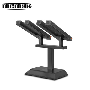 Thấp moq chuyên nghiệp 4-Tích hợp Micro máy tính để bàn có dây cho các sự kiện của công ty họp báo-XLR kết nối vật liệu kim loại - Product Image 1