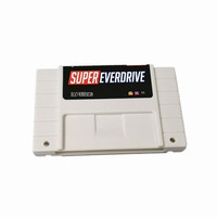 Vente en gros de nouvelles cartouches de jeu SUPER GAMES SNES rétro, cartouche de jeu SUPER EVERDRIVE, matériau ABS plastique, parfaitement compatible