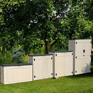 Maison et jardin Hangar <span class=keywords><strong>de</strong></span> stockage extérieur imperméable en PEHD - Product Image 6