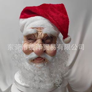 Maschera in lattice <span class=keywords><strong>di</strong></span> <span class=keywords><strong>Babbo</strong></span> <span class=keywords><strong>Natale</strong></span>, accessori per costumi per feste <span class=keywords><strong>di</strong></span> <span class=keywords><strong>Natale</strong></span> - Product Image 3