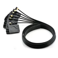 1Set Filter Peredam Garis Tabung Tinta 6 Warna dengan Oring Mur Sekrup untuk Printer UV Epson XP600 TX800