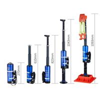 Cric hydraulique tout-terrain pour SUV, camion, changement de pneu, secours d'urgence, outils de levage en acier, kits de crics tout-terrain 4x4