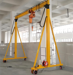 Gru a Portale con Telaio a A da 5, 8, 10, 15, 18 Tonnellate al Miglior Prezzo, Mini Gru Elettrica su Carrello - Product Image 1