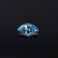 Xingyue — pierres semi-précieuses en laboratoire, certification IGI, brillant, coupé Intense, bleu vert, VS1, pureté CVD, diamant