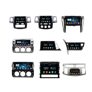 Marco para Radio de Coche <span class=keywords><strong>Toyota</strong></span>, Unidad Principal Android de Doble DIN, Estéreo Bluetooth, Navegación CarPlay, Soporte para Cámara Trasera - Product Image 2