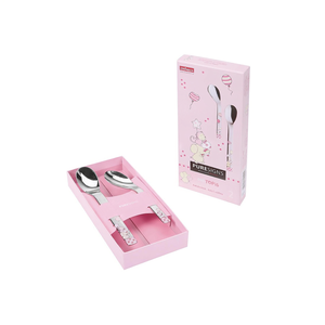 PureSigns Baby Cutlery Topis Juego de 2 piezas de cucharas de acero inoxidable para bebés - Product Image 2