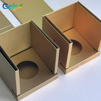Boîte cadeau rigide pliable sur mesure avec structure à tenons autobloquants pour les détaillants de marques, emballage de parfums et d'huiles essentielles