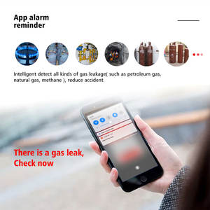 Détecteur de gaz naturel WiFi Tuya Smart Home à <span class=keywords><strong>prix</strong></span> d'usine, contrôlé par application, détecteur de méthane pour la sécurité domestique PST-GS21 - Product Image 4