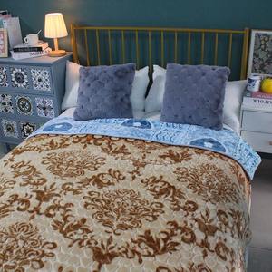 ผ้าห่มเด็กพิมพ์ลายหมีแพนด้าพระอาทิตย์และพระจันทร์สไตล์เกาหลี ผลิตตามสั่ง MOQ ต่ำ ผ้าแรชเชลเนื้อนุ่ม 2 ชั้น คุณภาพดี สำหรับฤดูหนาว - Product Image 3