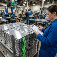 Fabrication sur mesure de boîtiers métalliques en acier inoxydable, pliage, couleur et taille personnalisées, certifié ISO9001, ODM OEM pour l'industrie