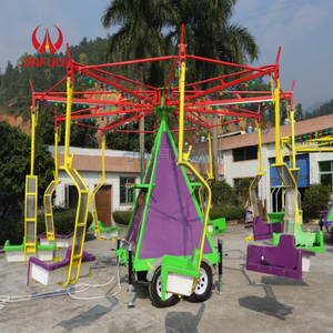 Manège de fête foraine portable, équipement de parc d'attractions, chaise volante à bascule montée <span class=keywords><strong>sur</strong></span> <span class=keywords><strong>remorque</strong></span>, manège de carnaval à <span class=keywords><strong>vendre</strong></span> - Product Image 1