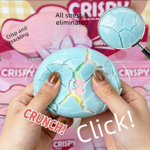 Juguete Blandito y Crujiente ASMR, Alivio del Estrés, Bola de Chocolate de Color Puro Brillante para Aliviar la Ansiedad y Mejorar la Concentración, Personalizado - Product Image 1
