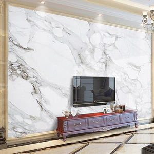大理石の壁パネル防水インテリアプラスチックアパートの寝室用工場直送3D PVC - Product Image 5