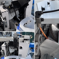 MINGD MD-F460 Machine de chantournage automatique haute vitesse, chanfreinage à 45 degrés, inclinaison complète, conception de meubles en bois, cœur PLC