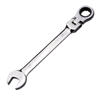 Clé à cliquet bidirectionnelle métrique en acier inoxydable OEM, à usage intensif, à haute efficacité, pour mécaniciens, vente directe usine
