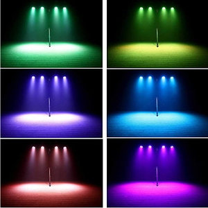 7 Lámparas RGB DMX512 de Aluminio IP20, Luces Mini Beam 4 en 1 para Club, Bar, KTV y Parque Temático - Product Image 6