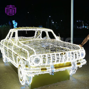 Lumières de Noël à thème automobile : transformez les centres commerciaux, les parcs et les hôtels en attractions photographiques festives et ludiques pour les familles - Product Image 4
