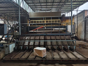 Prix usine 12000 pièces par heure 30 cellules plateau d'oeufs en pâte à papier faisant la Machine avec séchoir en métal - Product Image 2