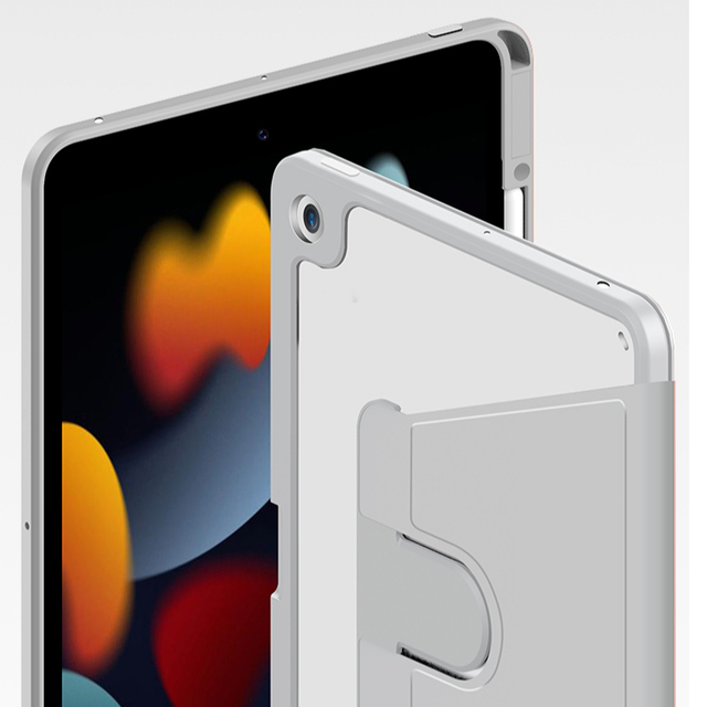 Hot Sale High Quality Rotatable Tablet Covers Cases With Pen Holder for ipad 10.2 Inch 7/8/9/th Generation for Ipad Pro