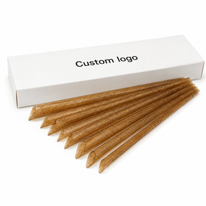 Custom Size Natural Coffee Ground Infused Compostable Disposable <b>Straws</b> Juice Disposable <b>Straws</b> <b>For</b> <b>Drinks</b> - Product Image 1