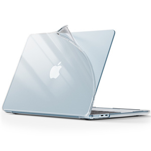 Étui pour ordinateur portable pour <span class=keywords><strong>Mac</strong></span> <span class=keywords><strong>Book</strong></span> <span class=keywords><strong>Air</strong></span> 13.6 2022/2024 M2 A2681/M3 A3113 étui en plastique avec support à l'arrière - Product Image 3