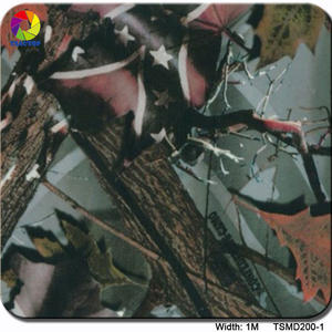 TSAUTOP 1mカモフラージュカスタムハイドロディッピングフィルム水転写印刷用紙 & フィルム - Product Image 2