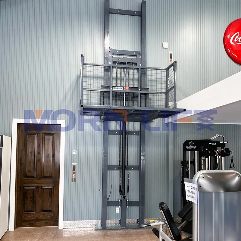 Moonmorn — élévateur mural personnalisé, petit ascenseur de cargaison hydraulique, avec CE ISO, 2500-10500mm
