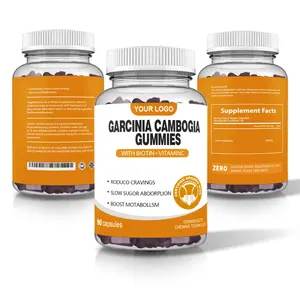 OEM/ODM Eigenmarke natürlicher Abnehmgummi Garcinia Cambogia Gummibärchen zur Gewichtsabnahme